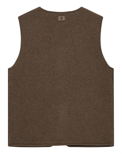 Mos Mosh Gallery - MMGCess Soft Zip Strik Vest - Toasted Coconut